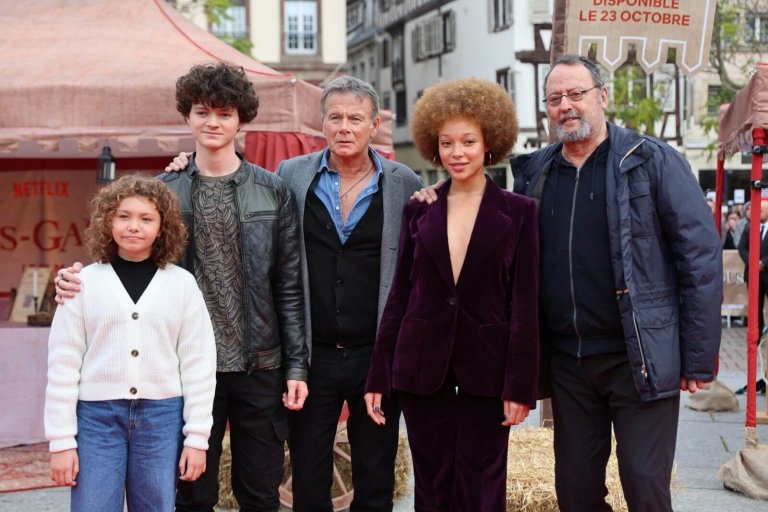 Tente médiévale pour la promotion du film 